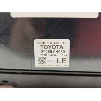 Recambio de modulo electronico para peugeot 108 1.0 vti 72 referencia OEM IAM 892600H030  