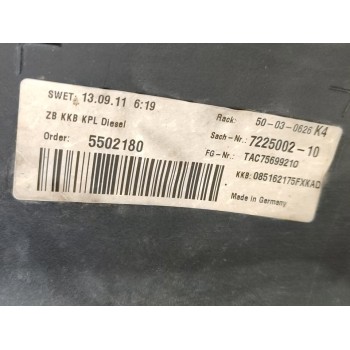 Recambio de deposito combustible para bmw serie 5 gran turismo (f07) 530d referencia OEM IAM 7225002  