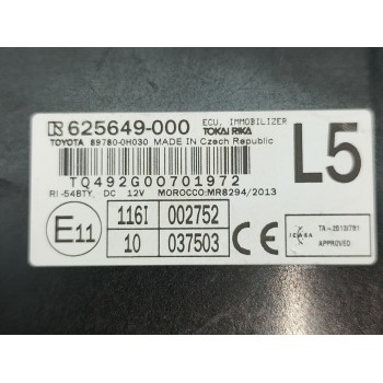 Recambio de modulo electronico para peugeot 108 1.0 vti 72 referencia OEM IAM 625649000  