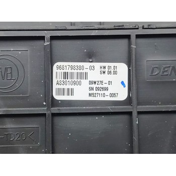 Recambio de mando climatizador para peugeot partner kombi premium referencia OEM IAM 9681798380  