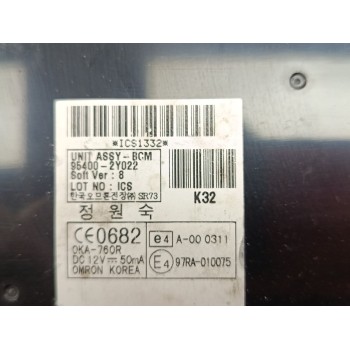 Recambio de modulo electronico para hyundai ix35 sle 2wd referencia OEM IAM 954002Y022  