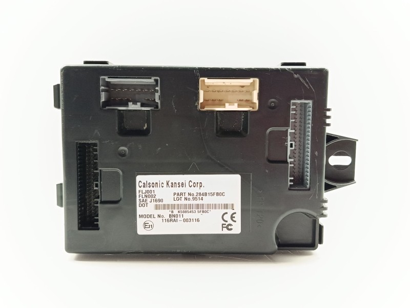 Recambio de modulo electronico para nissan micra v (k14) 1.0 dig-t 117 referencia OEM IAM 284B15FB0C  
