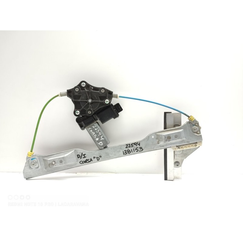 Recambio de elevalunas delantero izquierdo para opel corsa d ´´111 years´´ referencia OEM IAM 13188490  