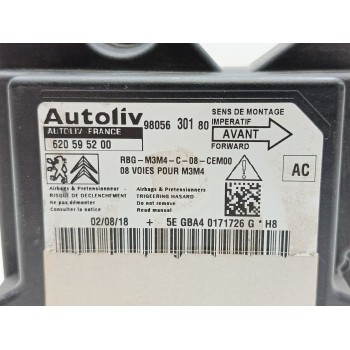 Recambio de kit airbag para citroën c-elysee (dd_) 1.5 bluehdi 100 referencia OEM IAM 96753921ZD  