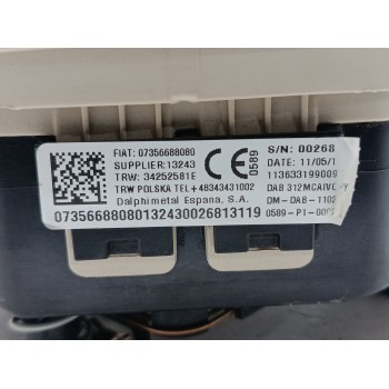 Recambio de kit airbag para fiat 500 (312_) 1.2 (312axa1a) referencia OEM IAM 735763509  