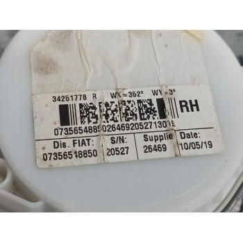 Recambio de kit airbag para fiat 500 (312_) 1.2 (312axa1a) referencia OEM IAM 735763509  