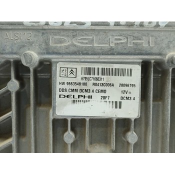 Recambio de centralita motor uce para peugeot 407 st confort pack referencia OEM IAM 9663548180  