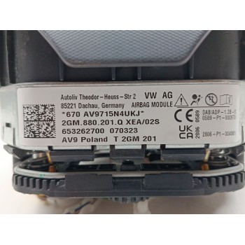 Recambio de kit airbag para volkswagen t-cross (c11, d31) 1.0 tsi referencia OEM IAM 2GM880201Q  