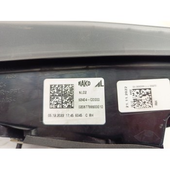 Recambio de piloto trasero derecho interior para hyundai i20 iii (bc3, bi3) 1.2 referencia OEM IAM 92404CO000  