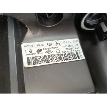 Recambio de faro izquierdo para renault express furgoneta/monovolumen 1.3 tce 100 (f6ma) referencia OEM IAM 260605755R / 2606003