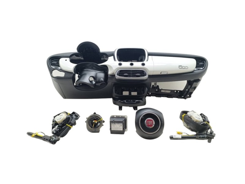Recambio de kit airbag para fiat 500 x (334) pop star referencia OEM IAM 735666640  