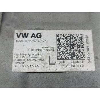 Recambio de kit airbag para volkswagen golf vii lim. advance bluemotion referencia OEM IAM 5G0880201B  