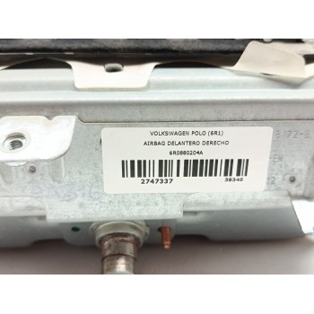 Recambio de airbag delantero derecho para volkswagen polo (6r1) advance referencia OEM IAM 6R0880204A  