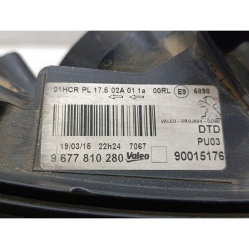 Recambio de faro derecho para peugeot 2008 (--.2013) active referencia OEM IAM 9677810280  