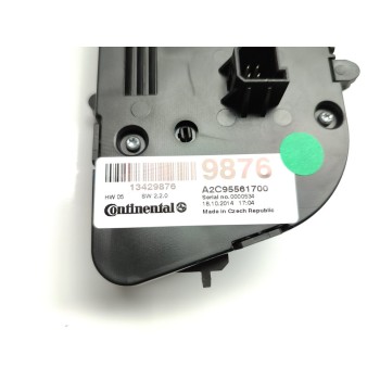 Recambio de mando climatizador para opel mokka selective referencia OEM IAM 13429876  