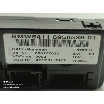 Recambio de mando climatizador para bmw serie 3 berlina (e90) 320d referencia OEM IAM 695853601  