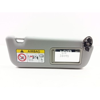 Recambio de parasol derecho para toyota avensis station wagon (_t27_) 2.0 d-4d (wwt271_) referencia OEM IAM 7431005193B0  