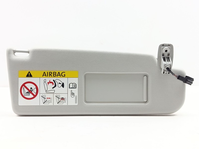 Recambio de parasol derecho para volkswagen passat lim. (362) edition bluemotion referencia OEM IAM 1K0857552K / 1K0857552K2F4  