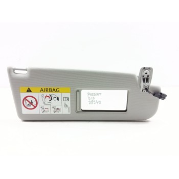 Recambio de parasol derecho para volkswagen passat lim. (362) edition bluemotion referencia OEM IAM 1K0857552K / 1K0857552K2F4  