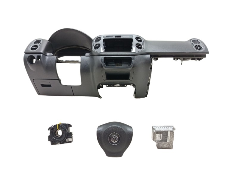 Recambio de kit airbag para volkswagen tiguan (5n2) advance bluemotion referencia OEM IAM 1T0880201R  