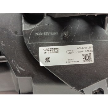 Recambio de faro izquierdo para volvo v40 basis referencia OEM IAM 31283332 / 31420121 / 31383158  