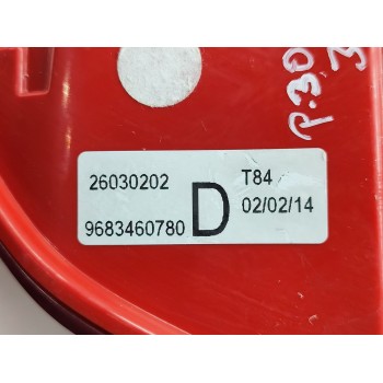 Recambio de piloto trasero derecho para peugeot 3008 allure referencia OEM IAM 6351HC / 9683460780  