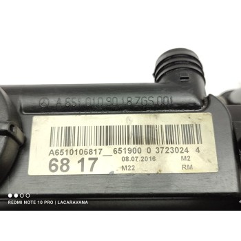 Recambio de tapa balancines para mercedes-benz clase a (w176) a 200 cdi (176.008) referencia OEM IAM A6510109018  