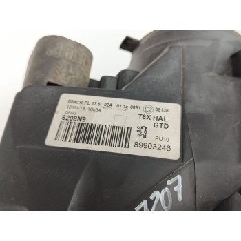 Recambio de faro izquierdo para peugeot 3008 allure referencia OEM IAM 6208N9  