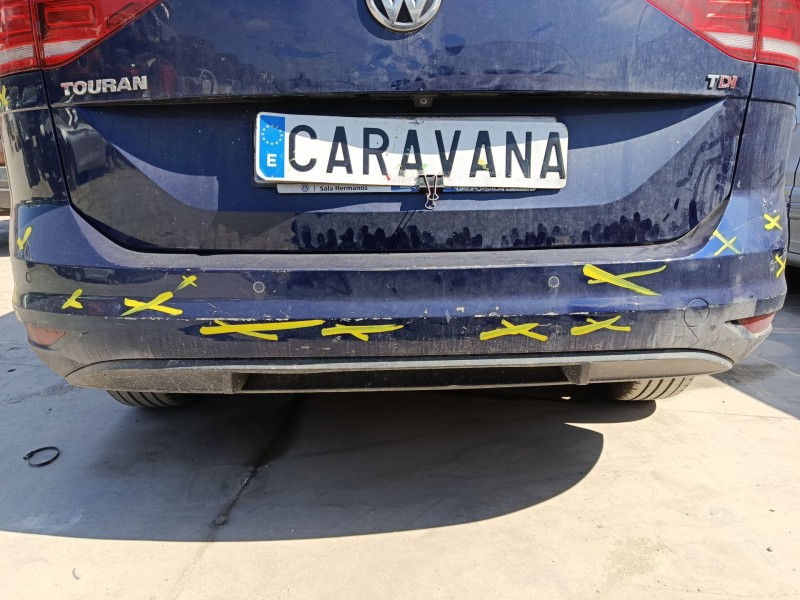 Recambio de paragolpes trasero para volkswagen touran (5t1) 1.6 tdi referencia OEM IAM 5TA807417GRU  