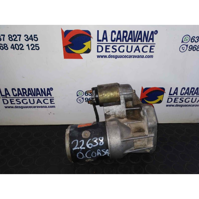 Recambio de motor arranque para opel corsa b eco referencia OEM IAM S114480B  