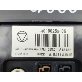 Recambio de pantalla multifuncion para citroën c4 cactus 1.6 bluehdi 100 referencia OEM IAM 9811486280  