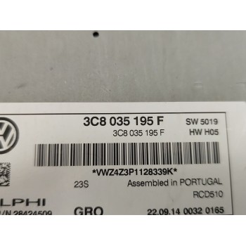 Recambio de pantalla multifuncion para volkswagen tiguan (5n2) advance bluemotion referencia OEM IAM 3C8057195F  