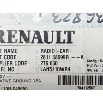 Recambio de pantalla multifuncion para renault clio iv authentique referencia OEM IAM 281158699R  