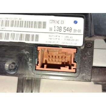 Recambio de cuadro instrumentos para citroën c4 cactus 1.6 bluehdi 100 referencia OEM IAM 9813854080  