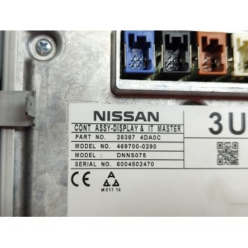 Recambio de pantalla multifuncion para infiniti q30 2.2 d referencia OEM IAM 283874DA0C 283874DA0A 