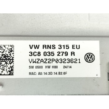 Recambio de pantalla multifuncion para volkswagen passat lim. (362) edition bluemotion referencia OEM IAM 3C8035279R  