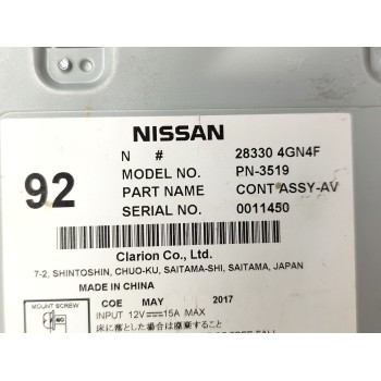 Recambio de sistema navegacion gps para infiniti qx30 premium referencia OEM IAM 283304GN4F  