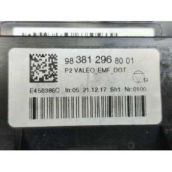 Recambio de pantalla multifuncion para peugeot 208 (p2) allure pack referencia OEM IAM 9838129680  