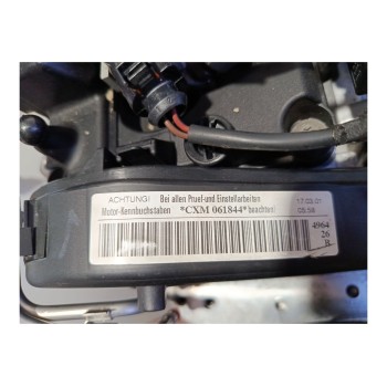 Recambio de motor completo para skoda rapid (nh3, nk3, nk6) 1.6 tdi referencia OEM IAM CXMA 04L100090H / 04L100090HX 