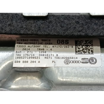 Recambio de kit airbag para volkswagen polo (6c1) edition bluemotion referencia OEM IAM 6C0880201B  