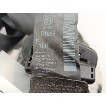 Recambio de cinturon seguridad delantero derecho para citroën c4 cactus 1.2 thp 110 referencia OEM IAM 98009730XX  