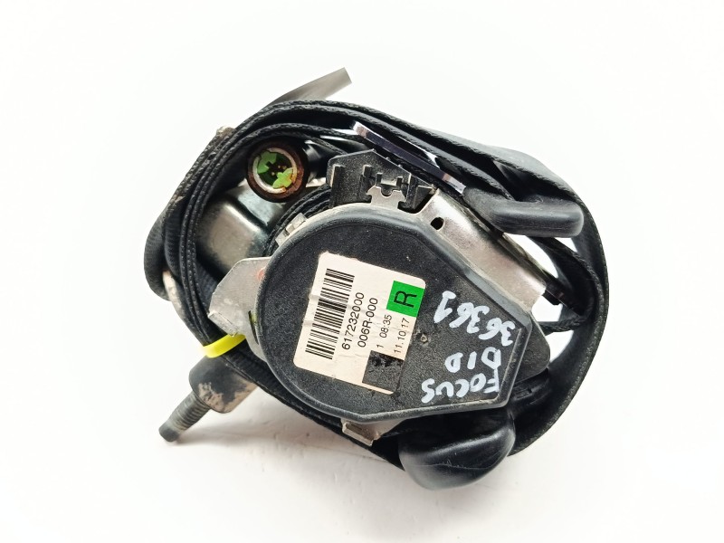 Recambio de cinturon seguridad delantero derecho para ford focus iii 1.0 ecoboost referencia OEM IAM BM5161294AD3JA6 / 1839761 B