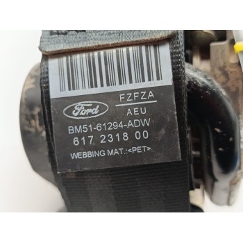Recambio de cinturon seguridad delantero derecho para ford focus iii 1.0 ecoboost referencia OEM IAM BM5161294AD3JA6 / 1839761 B