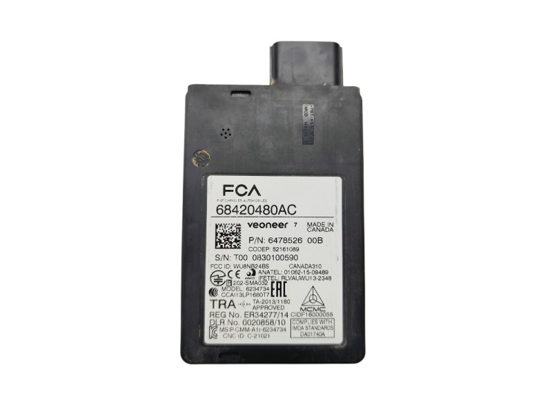 Recambio de modulo electronico para jeep compass (mp, m6, mv, m7) 1.3 referencia OEM IAM 68420480AC 647852600B 