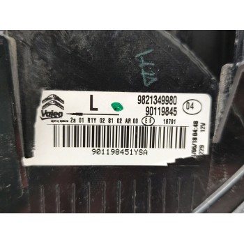 Recambio de piloto trasero izquierdo para citroën c4 cactus 1.2 thp 110 referencia OEM IAM 9821349980  