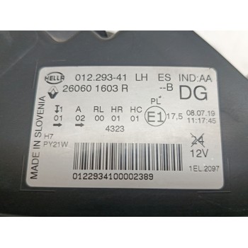Recambio de faro izquierdo para renault scenic iv grand limited referencia OEM IAM 260601603R  