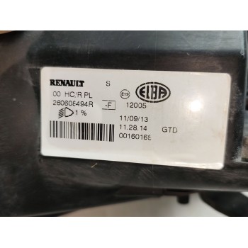 Recambio de faro izquierdo para dacia sandero stepway referencia OEM IAM 260608494R / 260607796R  