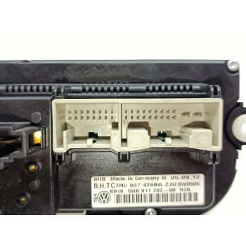 Recambio de mando climatizador para volkswagen golf vi (5k1) rabbit referencia OEM IAM 5HB011292  
