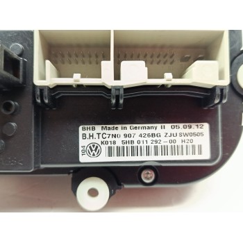 Recambio de mando climatizador para volkswagen golf vi (5k1) rabbit referencia OEM IAM 5HB011292  