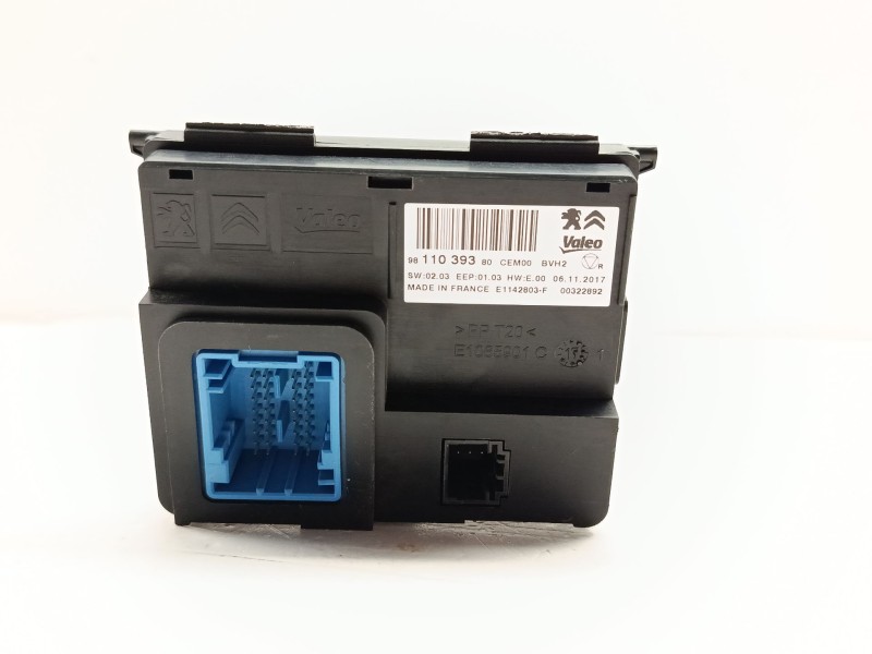 Recambio de modulo electronico para opel crossland x / crossland (p17, p2qo) 1.6 turbo d (75) referencia OEM IAM 9811039380  